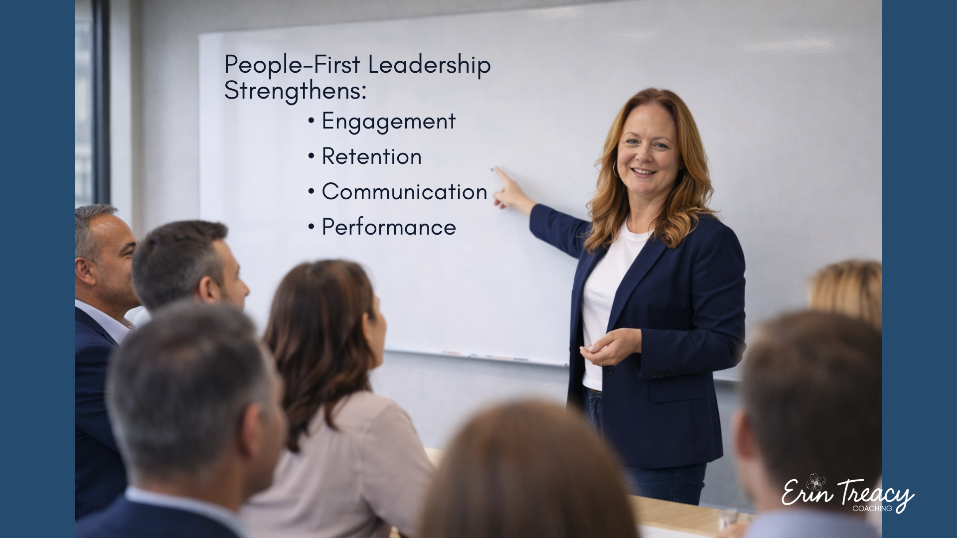 People-first leadership coaching helps leaders improve engagement, retention, communication, and performance through practical professional development.