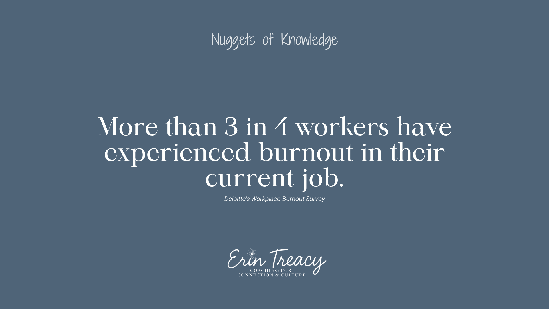 Feeling the pressure? You're not alone. According to Deloitte's survey, over 75% of employees face burnout in their current roles. It's time to take action, but perhaps not in the way you expect.